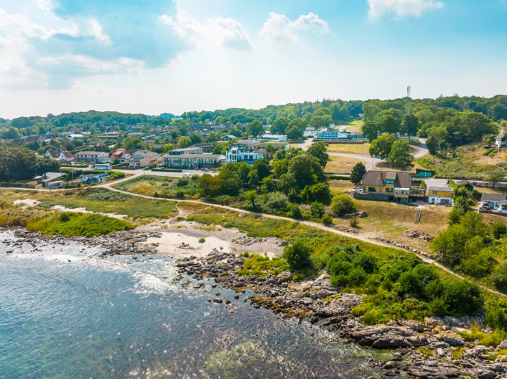 Abildgård ligger på det klipperige Nordbornholm